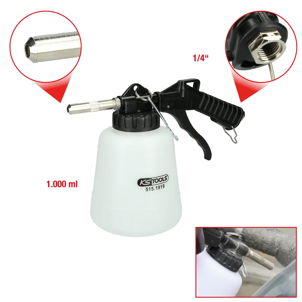 Pistolet de nettoyage à la soude KS Tools 515.1919
