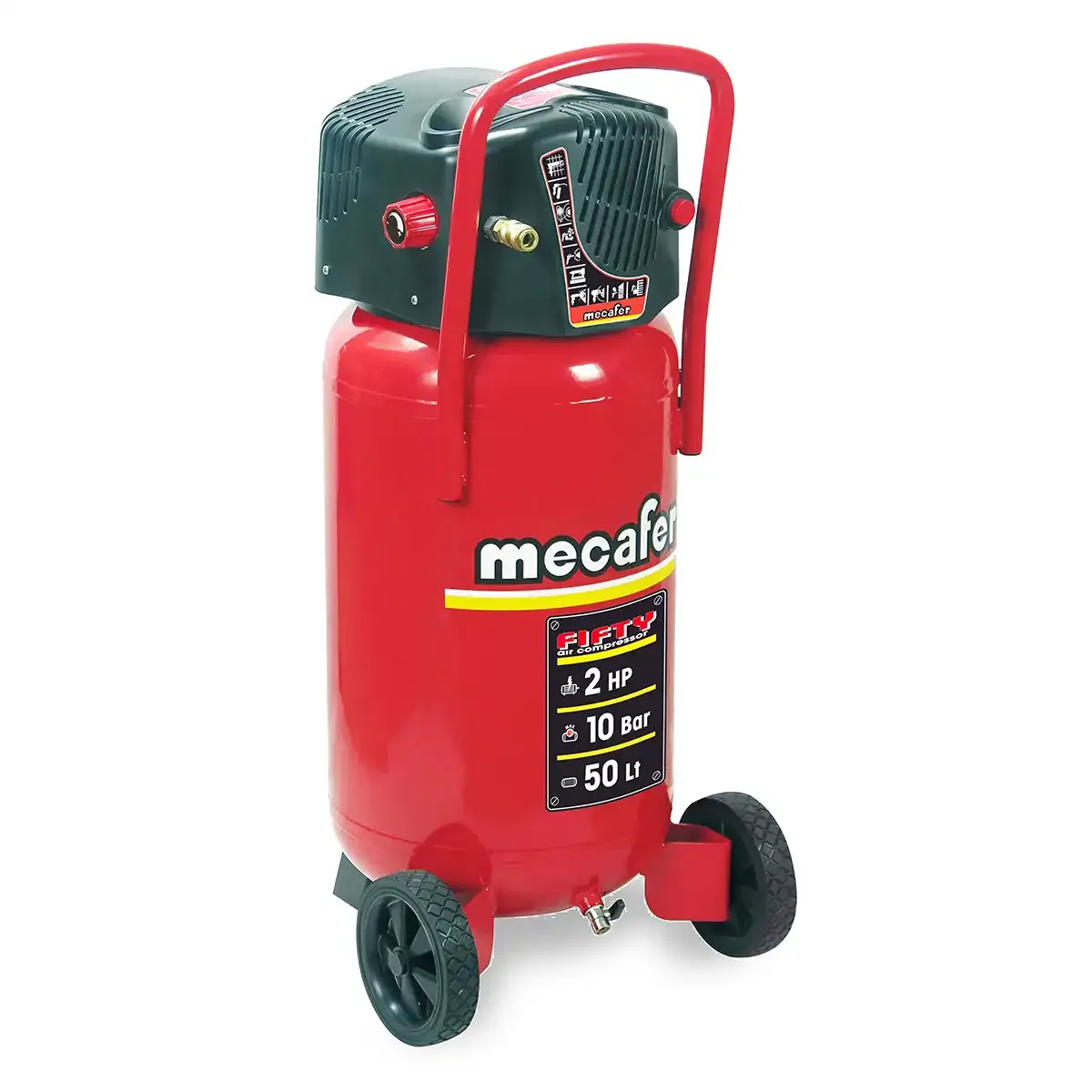 Compresseur vertical Mecafer Fifty 50 L 2 HP