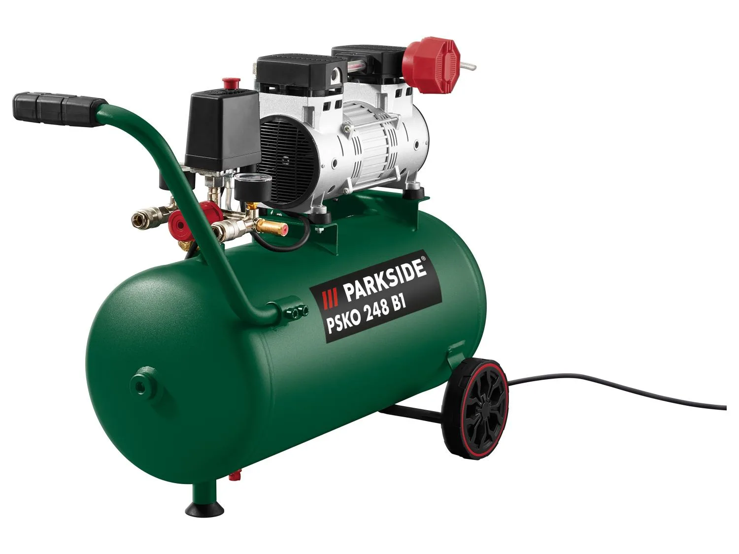 Compresseur silencieux Parkside PSKO 248 B1